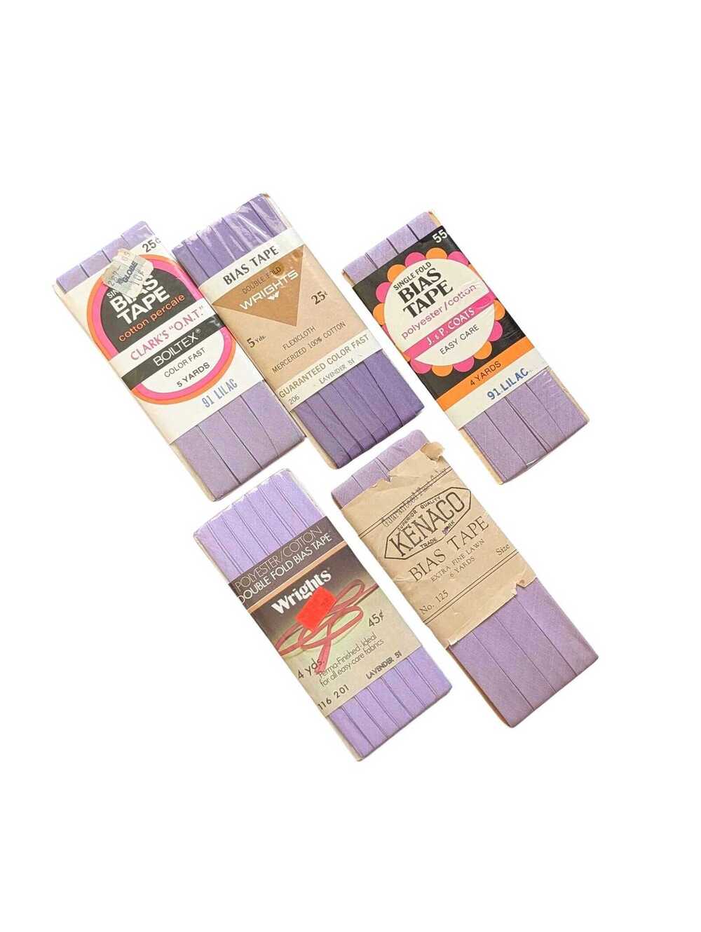 Vintage Purple Bias Tape Bundle